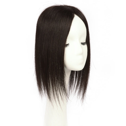 The Top Of The Head Is Light And Refilled With Fluffy Invisible Real Human Hair