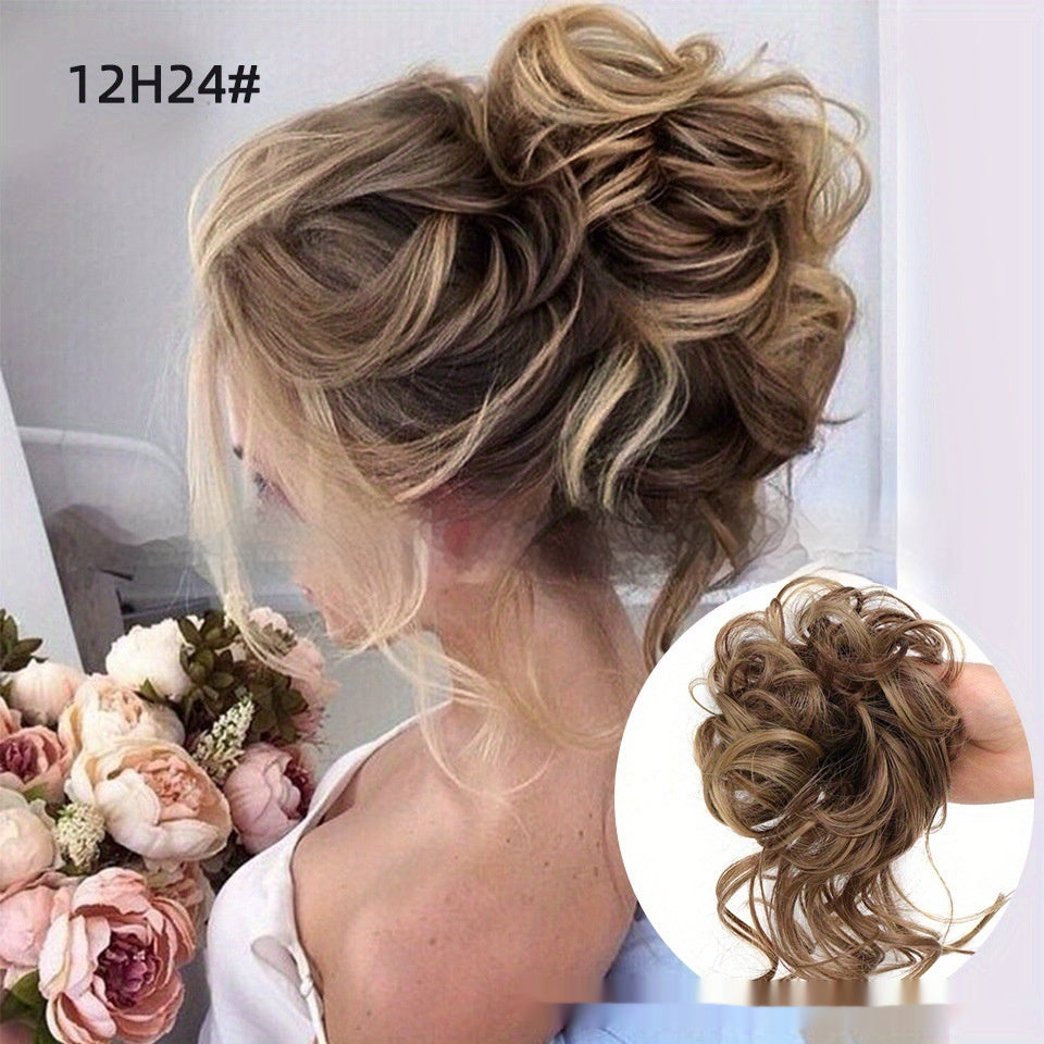 Ponytail Wig Female Short Hair Grip High Ponytail Natural & Fluffy Simulation