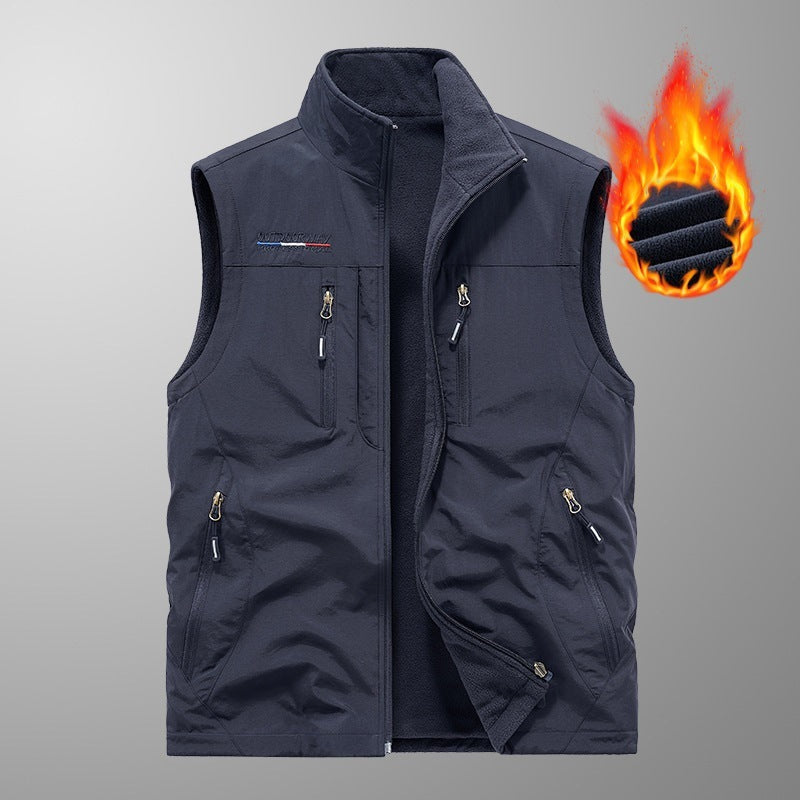 Outdoor Double-sided Men's Vest