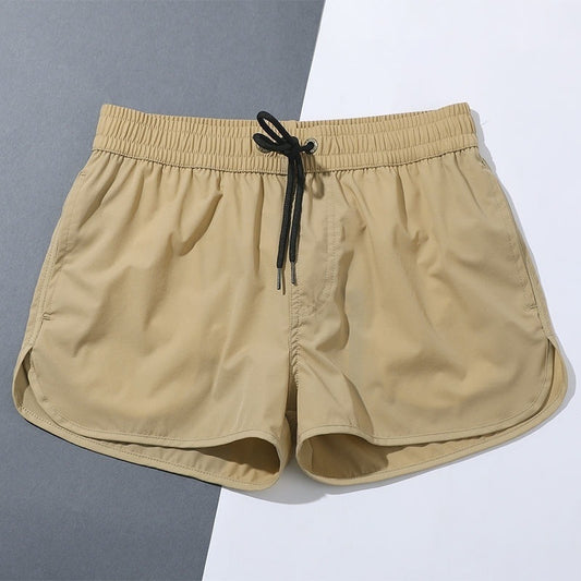 Solid Color Men's All-match Fitness Beach Pants