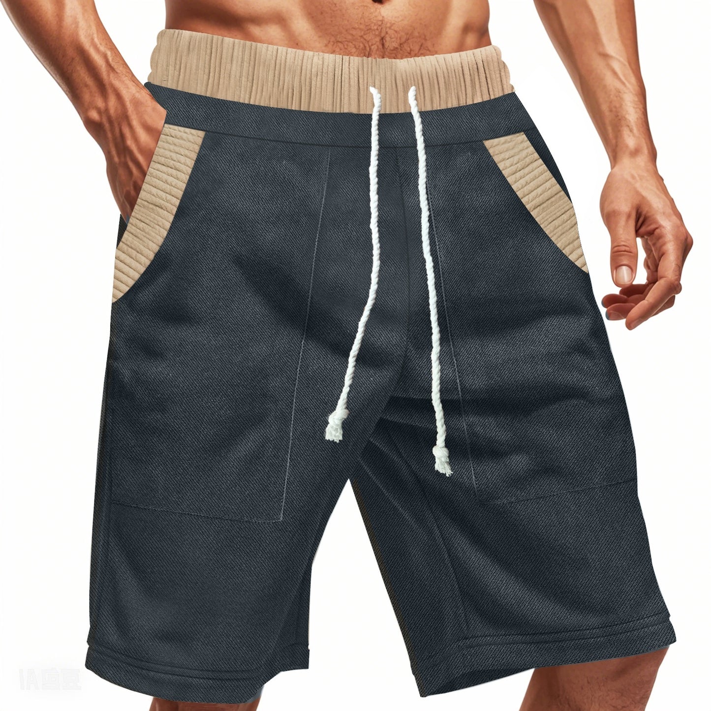 American Heavy Looped Pile Shorts Men's Casual