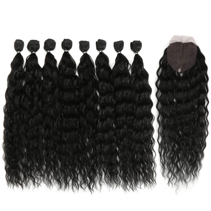 Fake High Temperature Silk Chemical Fiber Suit For Long Curly Hair