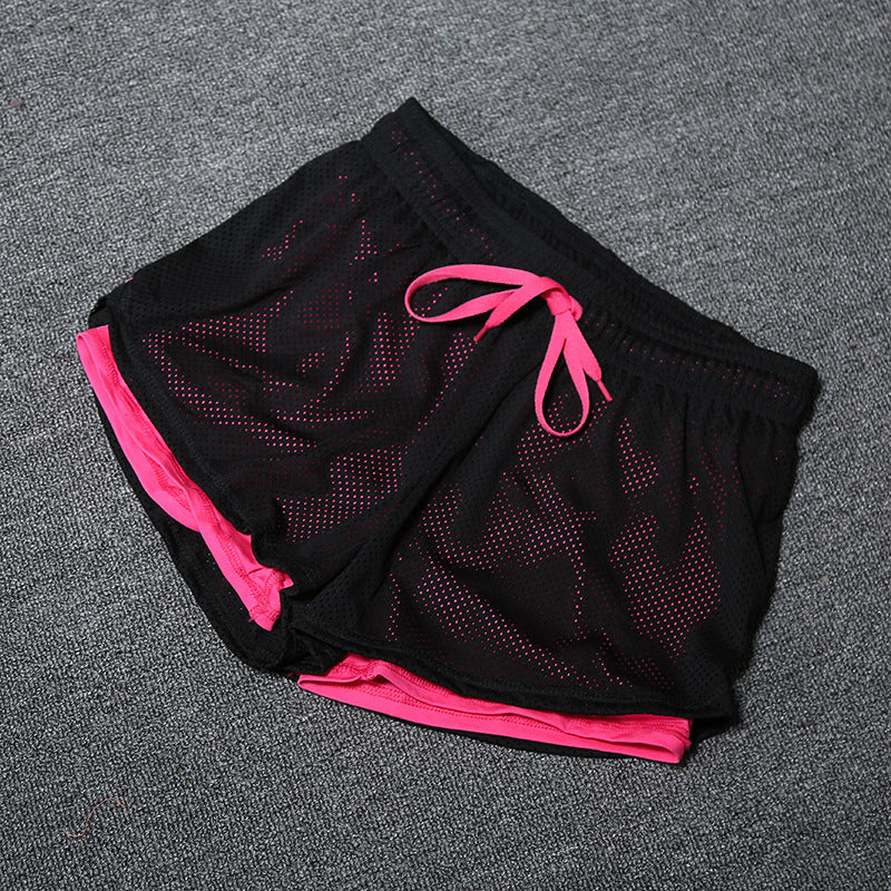 Mesh track shorts