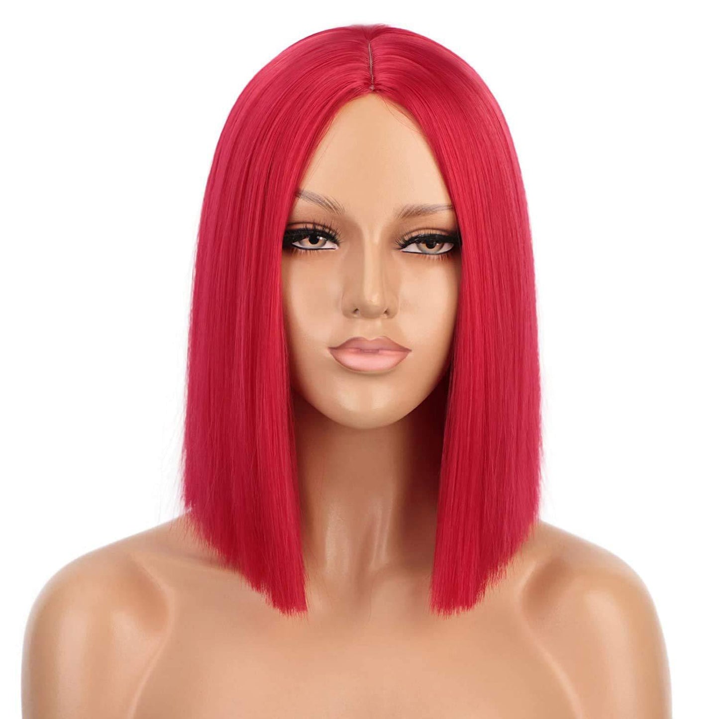 Fashionable And Individual Women's Mid-section Short-cut Straight Wig