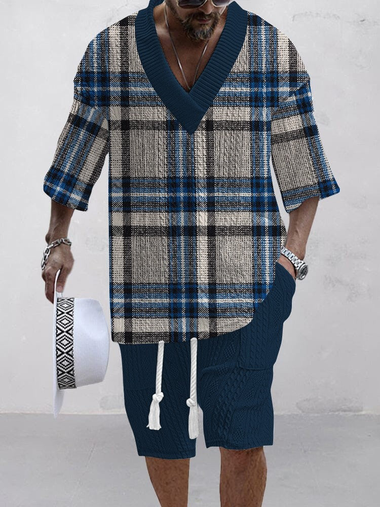 Men's Fashionable Jacquard Suit