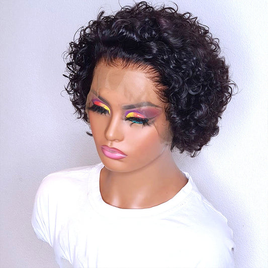 Daily Wear Black Wig Lace Hair Cover