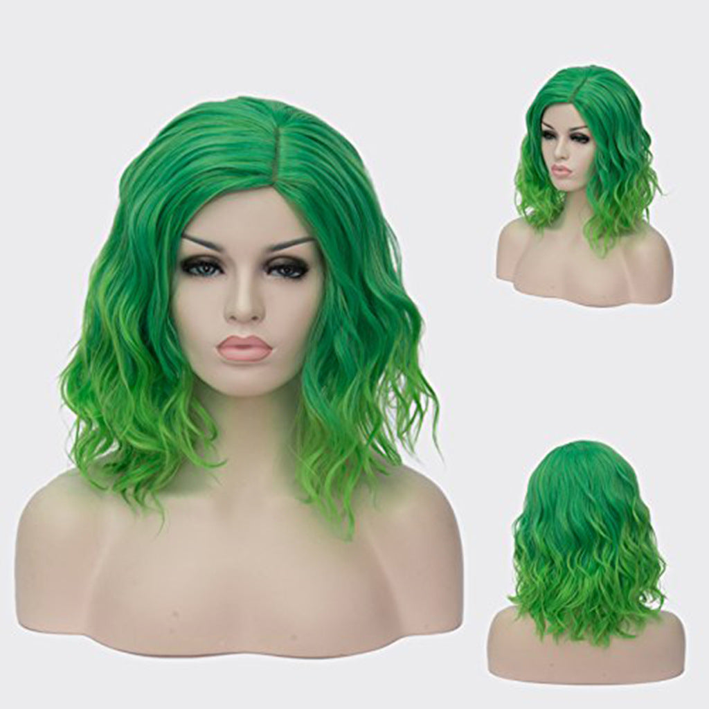 Chemical Fiber Hair High Temperature Silk Headgear Ladies Wig Short Curly Hair Africa