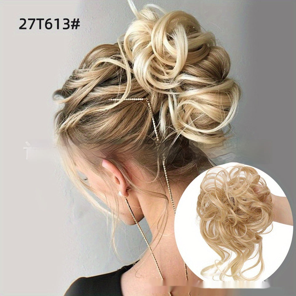 Ponytail Wig Female Short Hair Grip High Ponytail Natural & Fluffy Simulation