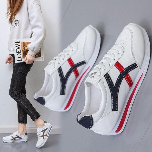 Students' Street Shot Sports Casual Flat Skateboard Shoes Women