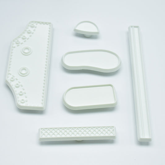 Football Sneakers Plastic Cake Fondant Mold Biscuit Impression Pressing Die DIY Baking Mold