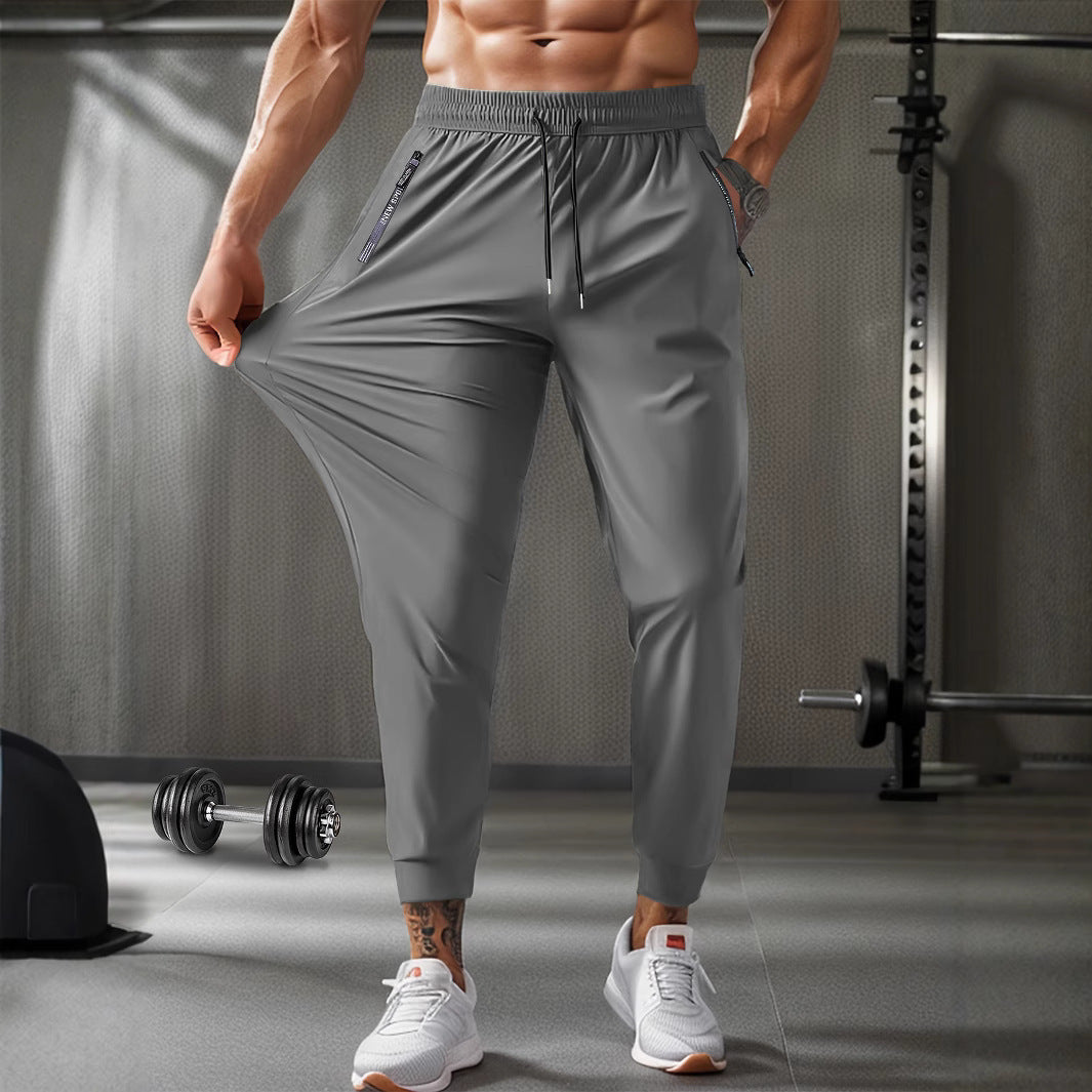 Men's Nylon Ice Silk Trousers Thin