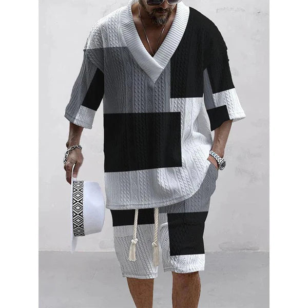Men's Fashionable Jacquard Suit
