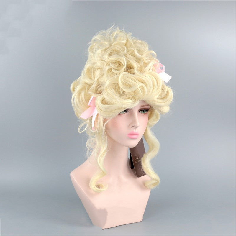 Milk Platinum French Noble Queen Wig