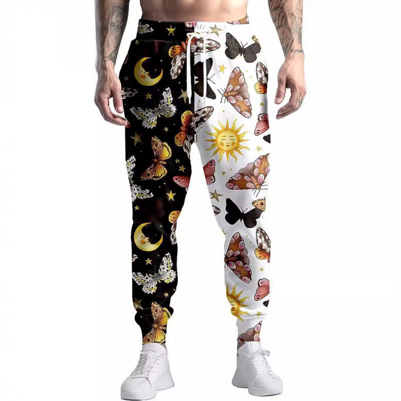 Jogging Casual Belt Drawstring 90's Men's Clothing