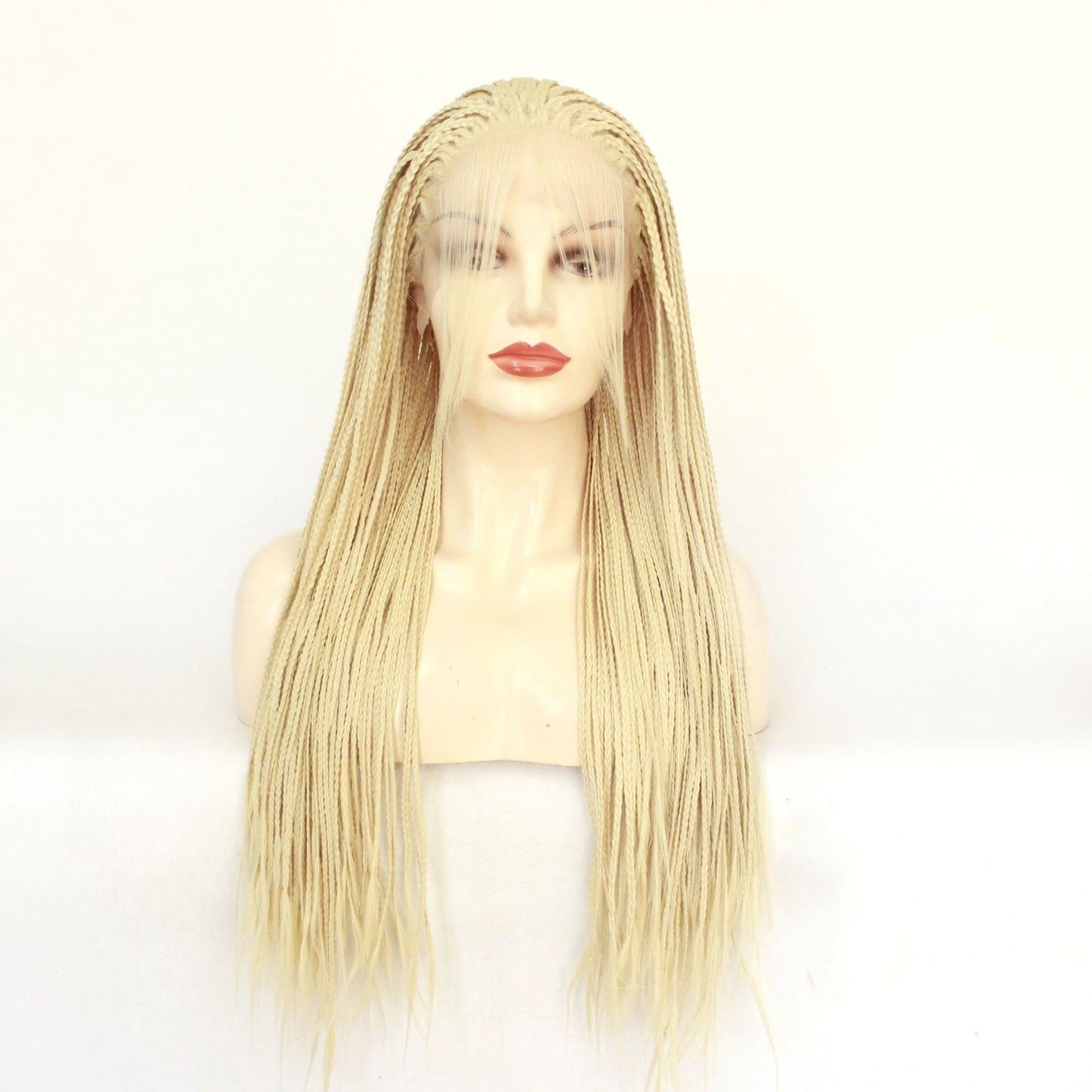 Chemical Fiber Lace Wig Headgear Baby Hair Three-strand Pigtail