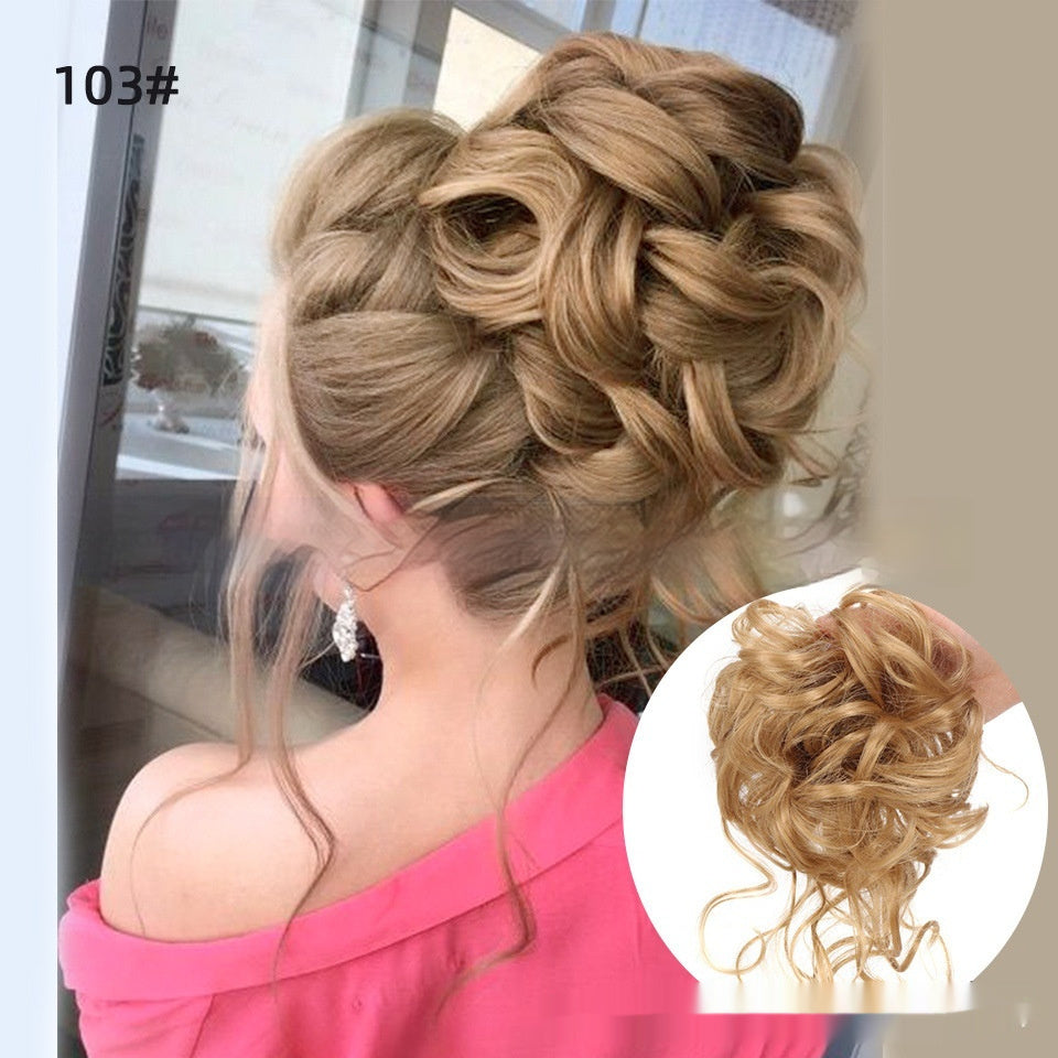 Ponytail Wig Female Short Hair Grip High Ponytail Natural & Fluffy Simulation