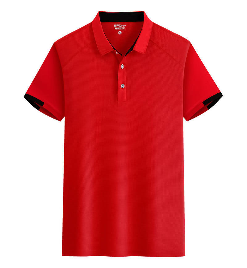 Lapel Work Polo Shirt Quick-drying T-shirt Work Wear