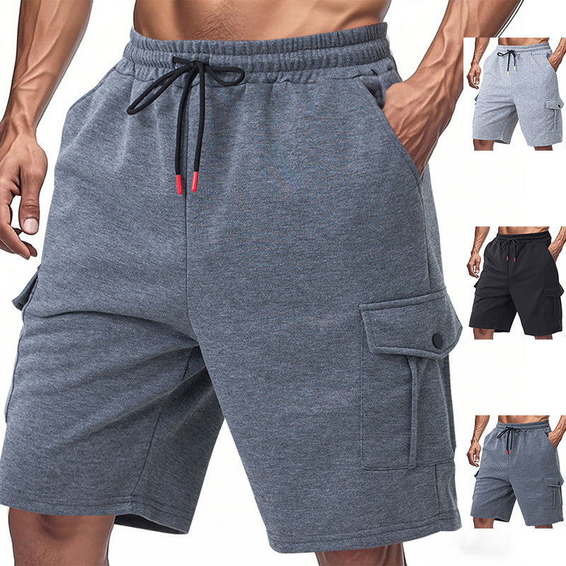 Heavy Loose Casual Multi-pocket Sports Cargo Shorts