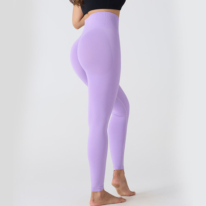 High Waist Workout Trousers High Elastic Sports Outdoor Yoga Clothes