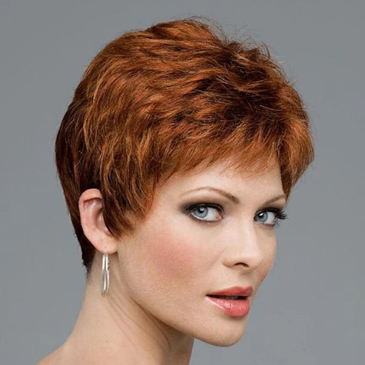 Grey Mom Wig Fashion Silver White