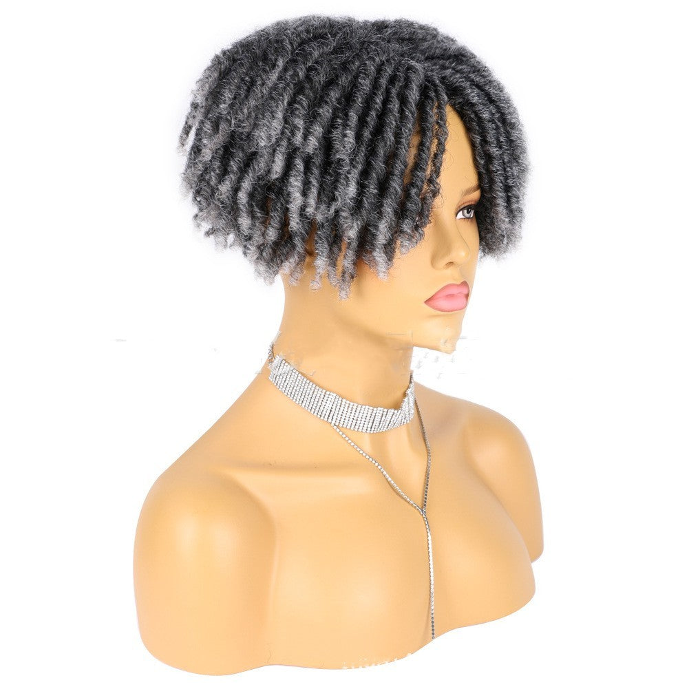 Hollow Chemical Fiber Dreadlocks Hair Block Wig