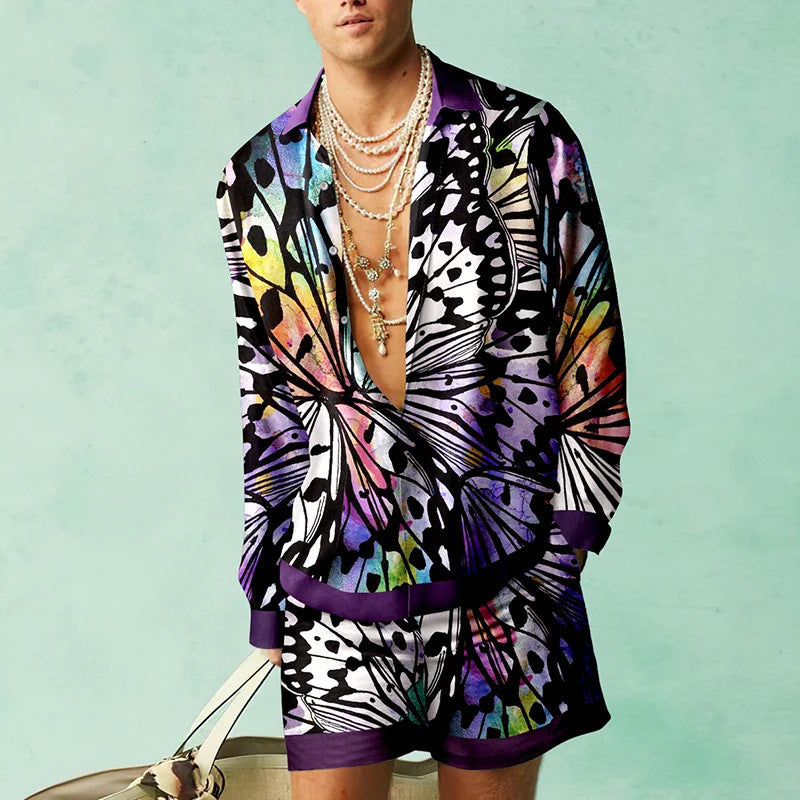 Casual Summer Loose Shirt Shorts