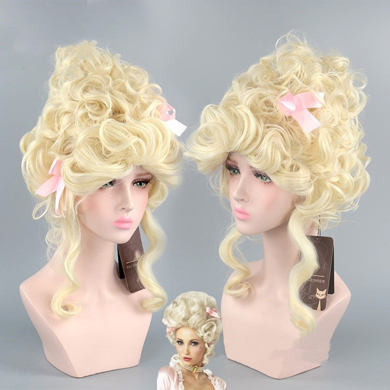 Milk Platinum French Noble Queen Wig