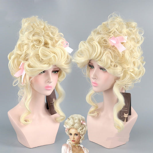 Milk Platinum French Noble Queen Wig