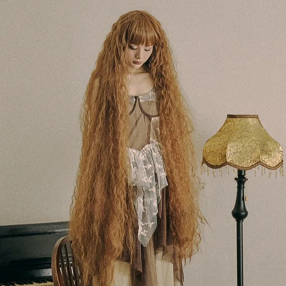 Big Wave Full Head Set Extra Long Wig