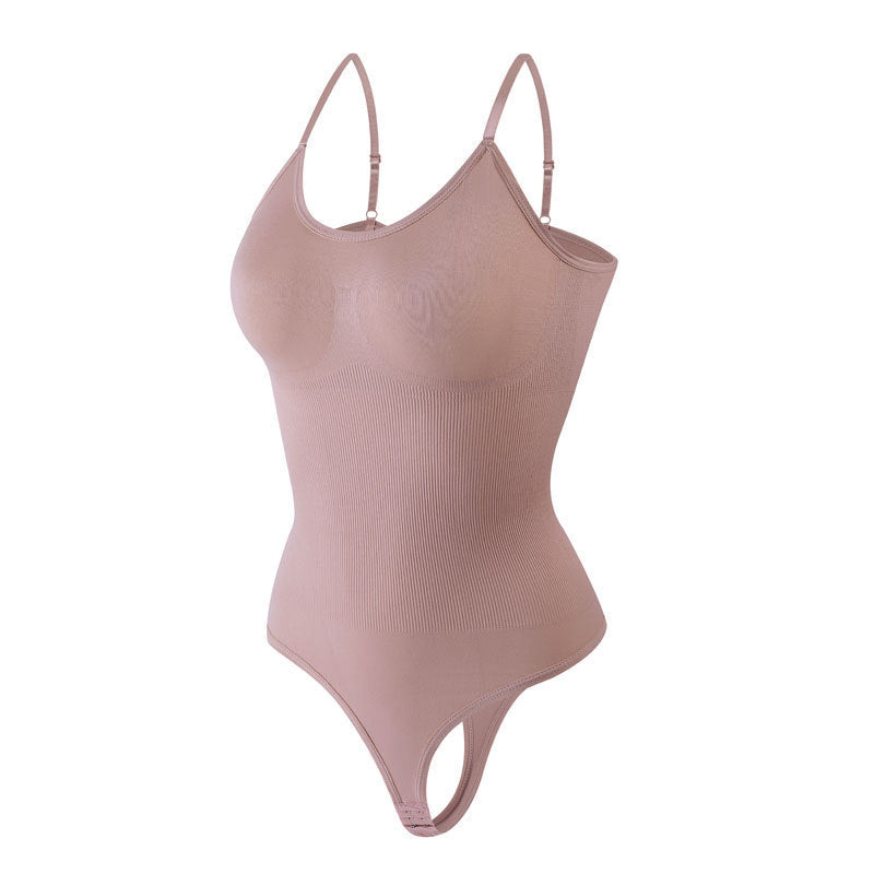 Body-shaping Corsets T-back Plus Size Hip-lift And Belly Shaping Corset Sling Body Backless Seamless