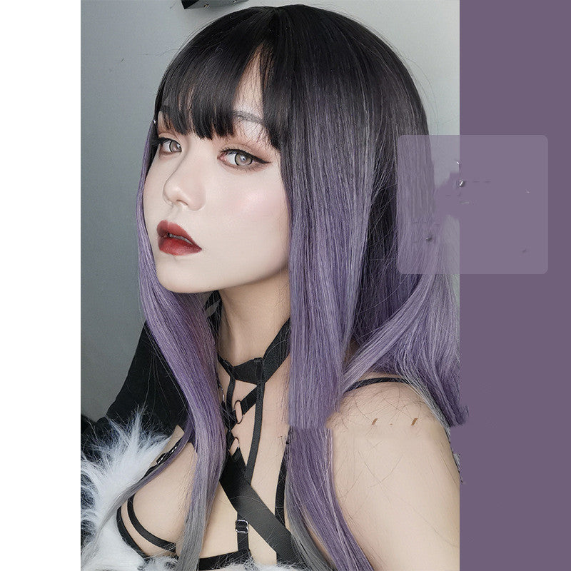 Women's Fashion Natural Head Cover Wig