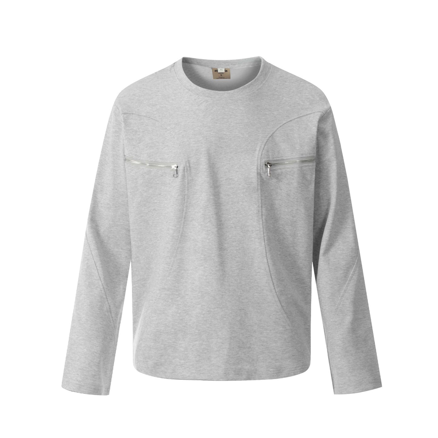 American Retro Simple Loose Design Long Sleeve