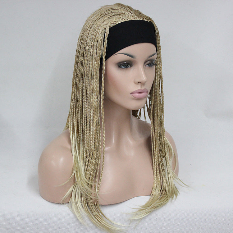 Wig Female African Dirty Braid Gradient Hip Hop Net Red Europe And America