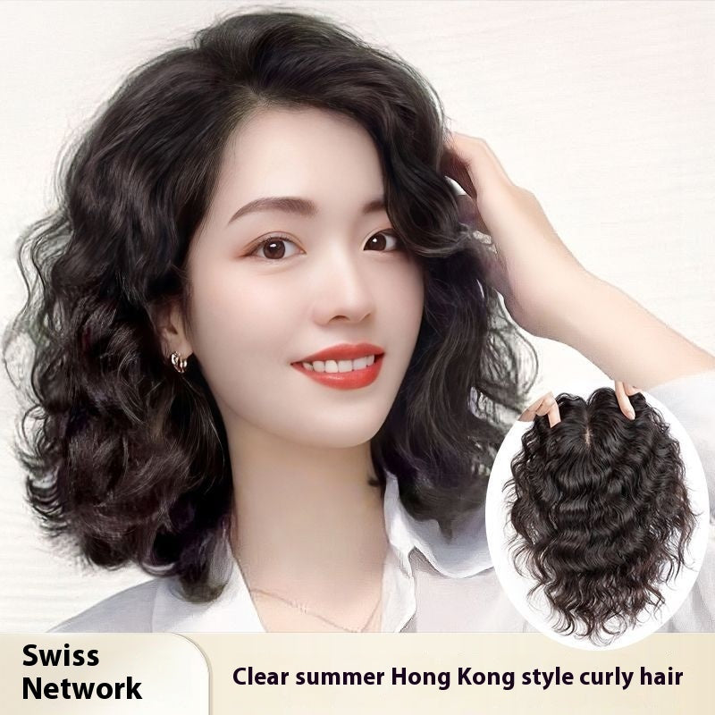 Wig Set Split Large Hair Volume Fluffy Natural