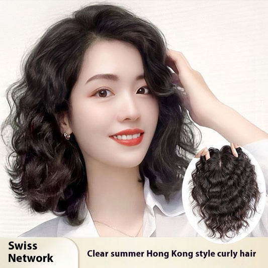 Wig Set Split Large Hair Volume Fluffy Natural