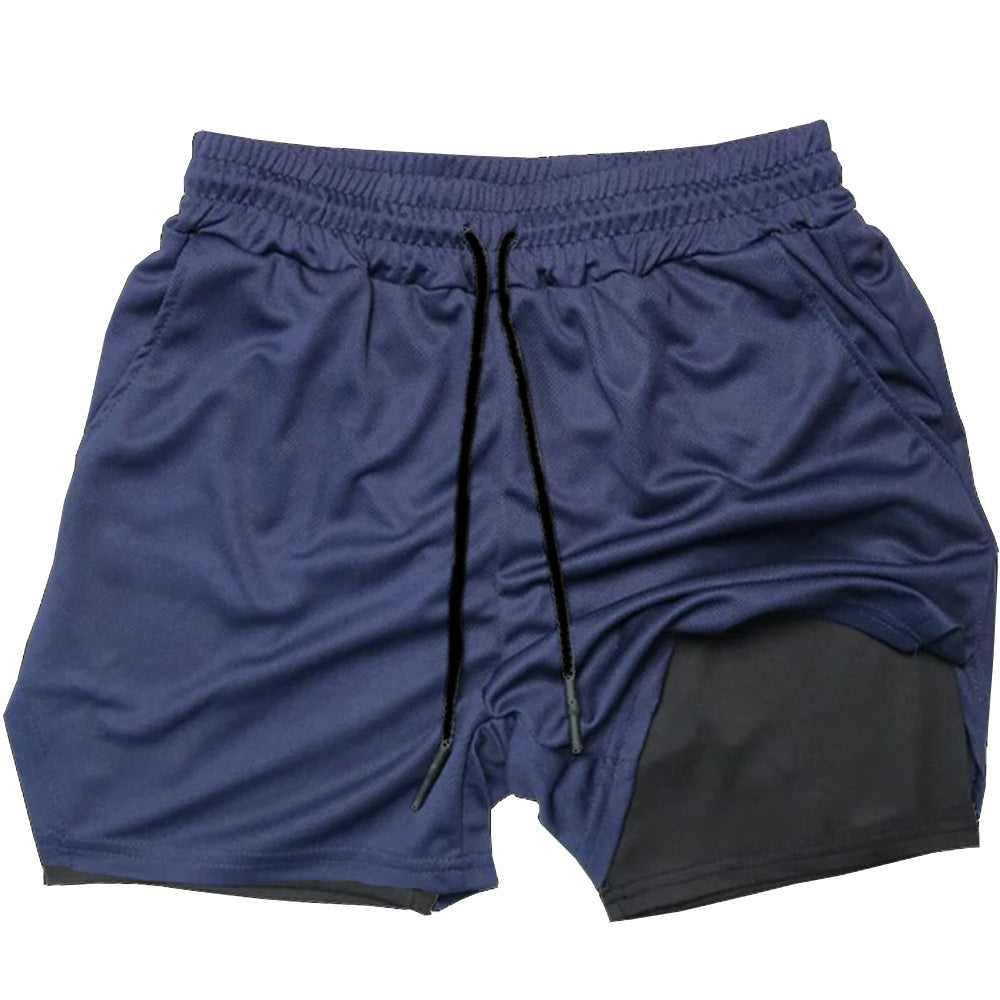 Double-layer Shorts Camouflage Summer Quick-drying