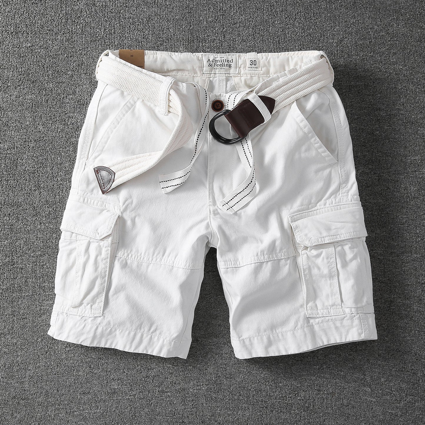 Retro Heavy Casual Overalls Pants