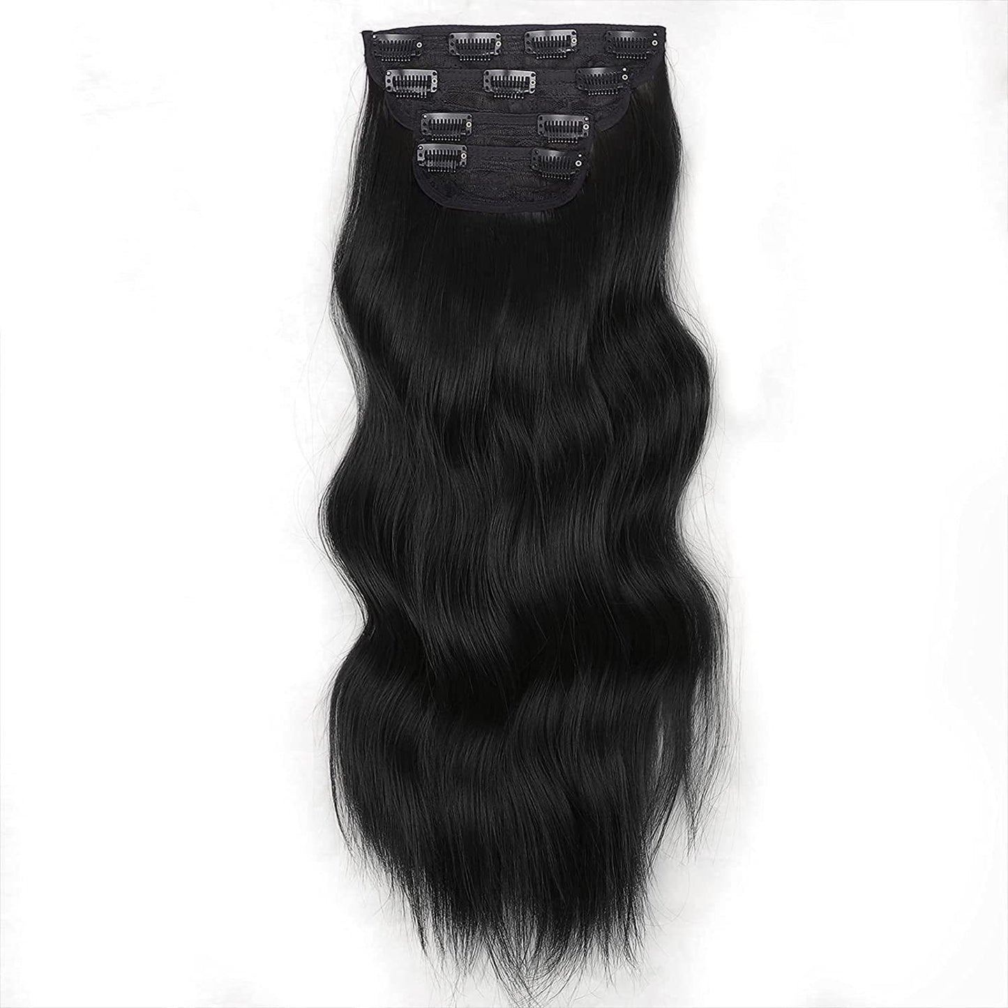 Female  Occidental Clip Chemical Fiber Replacement Wig Film