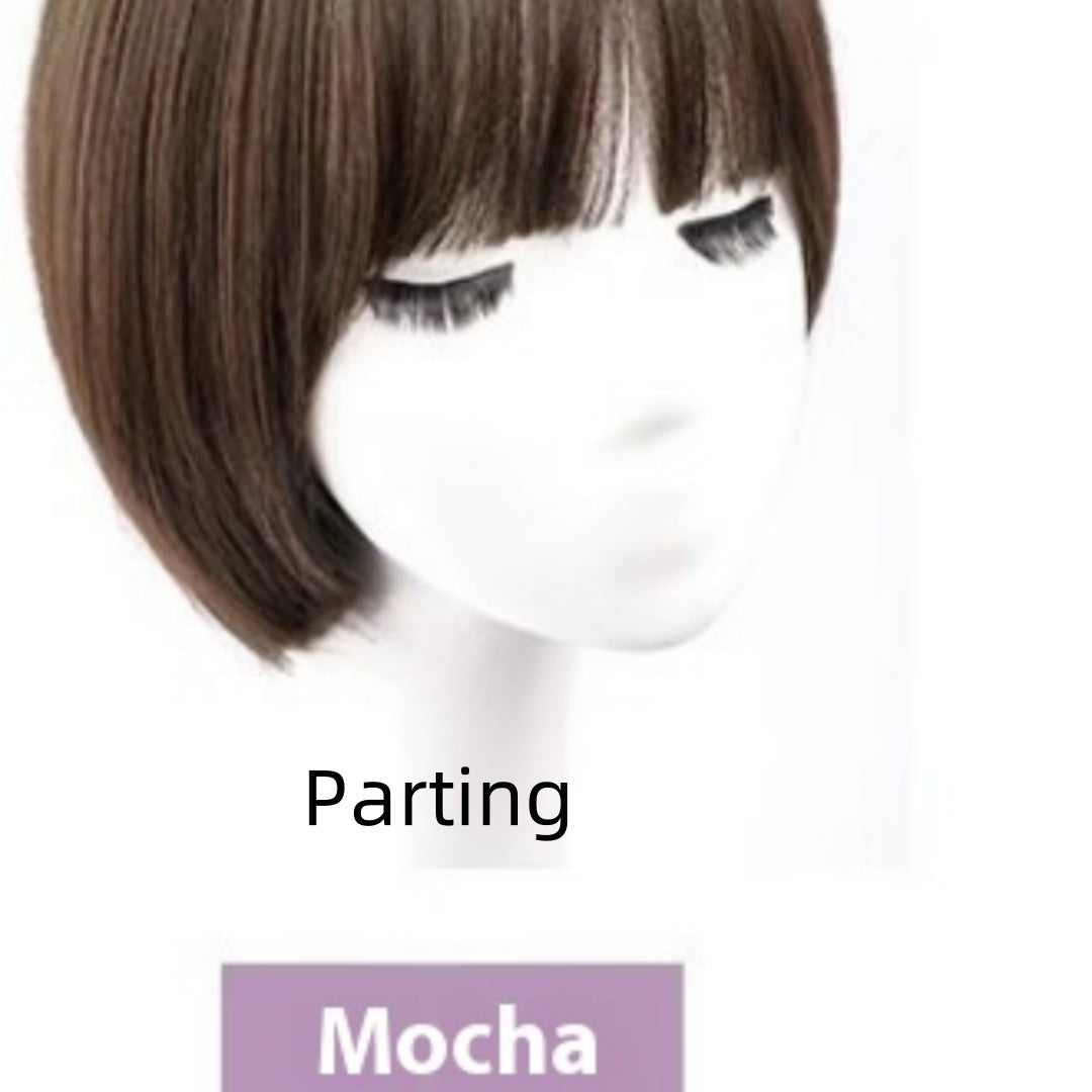 Human Hair Full-head Wig Daily Natural