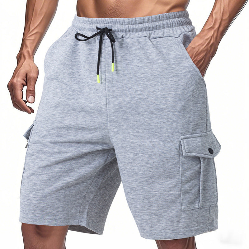 Heavy Loose Casual Multi-pocket Sports Cargo Shorts