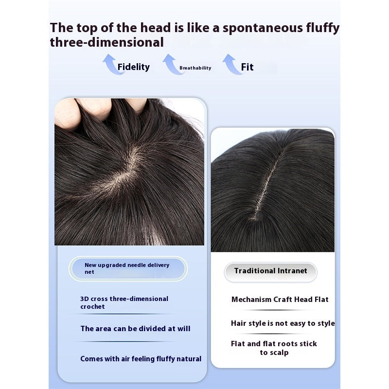 Wig Female Full Head Natural
