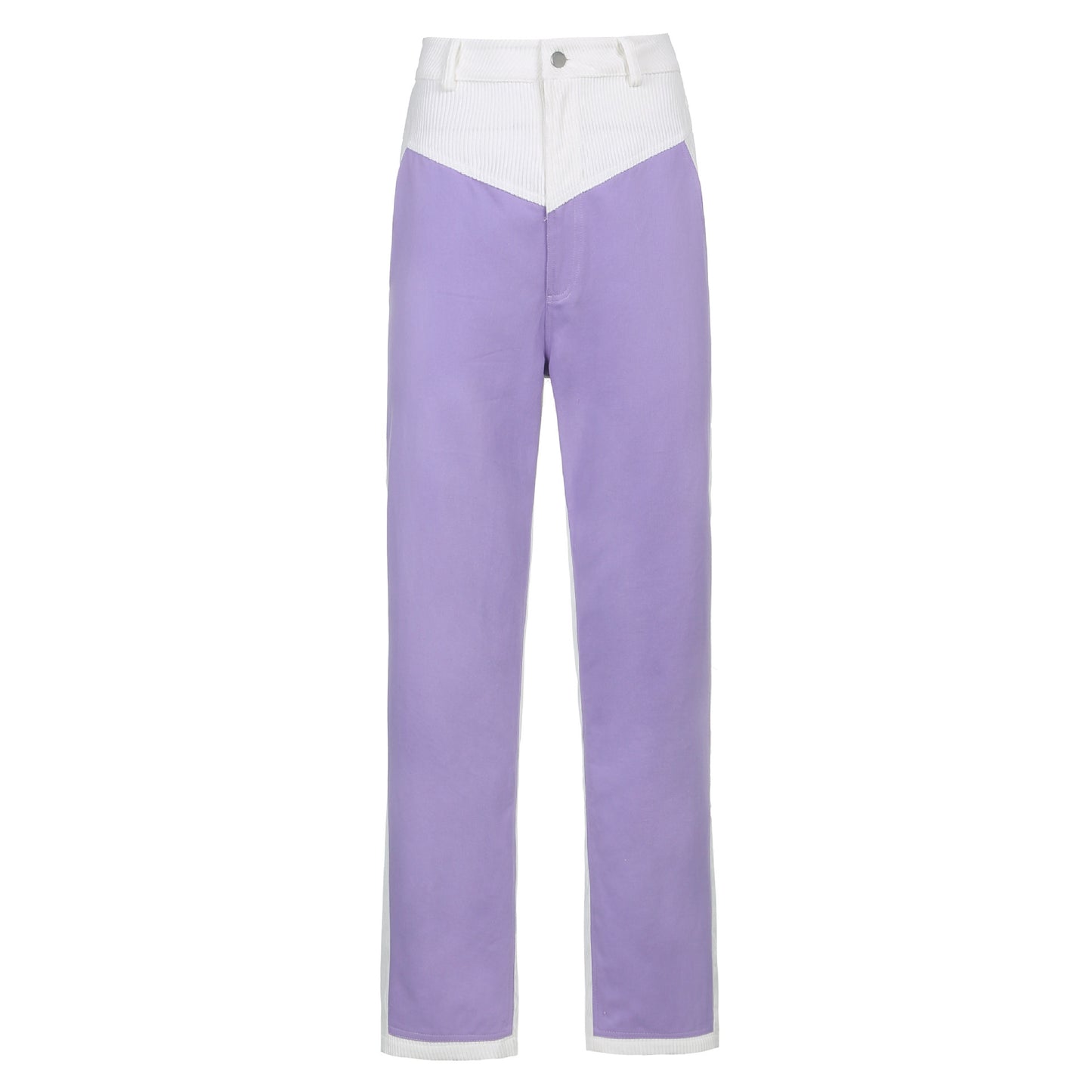 Hong Kong Style Retro Loose Slim Casual Trousers
