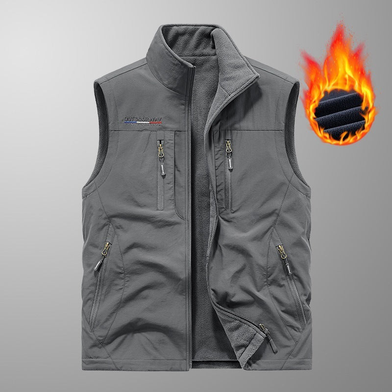 Outdoor Double-sided Men's Vest