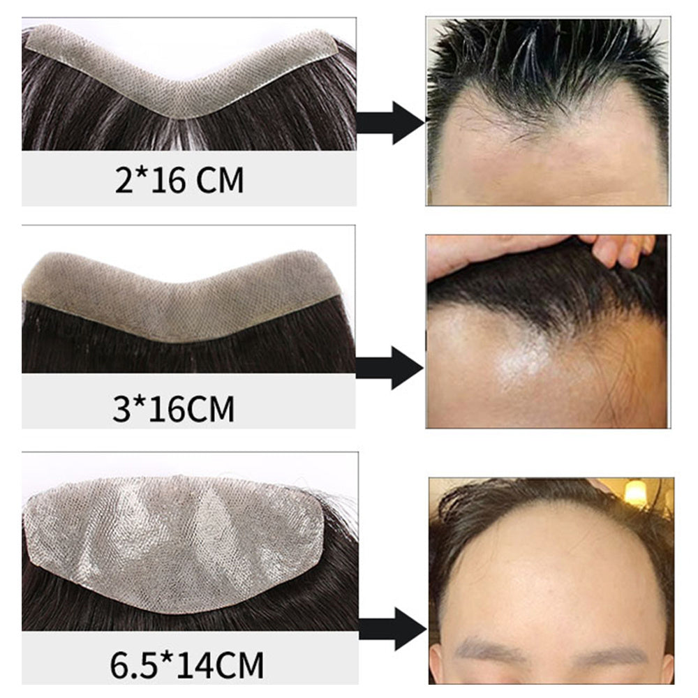 Hairline Men's Front Hair Wig