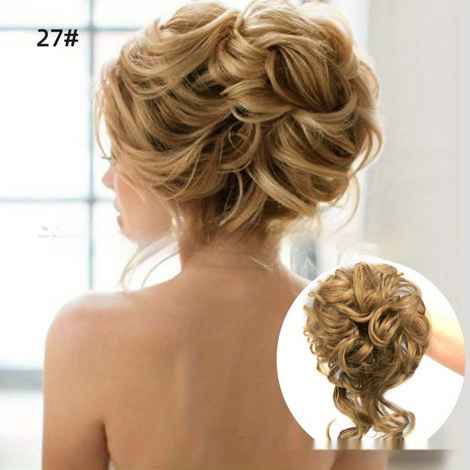 Ponytail Wig Female Short Hair Grip High Ponytail Natural & Fluffy Simulation