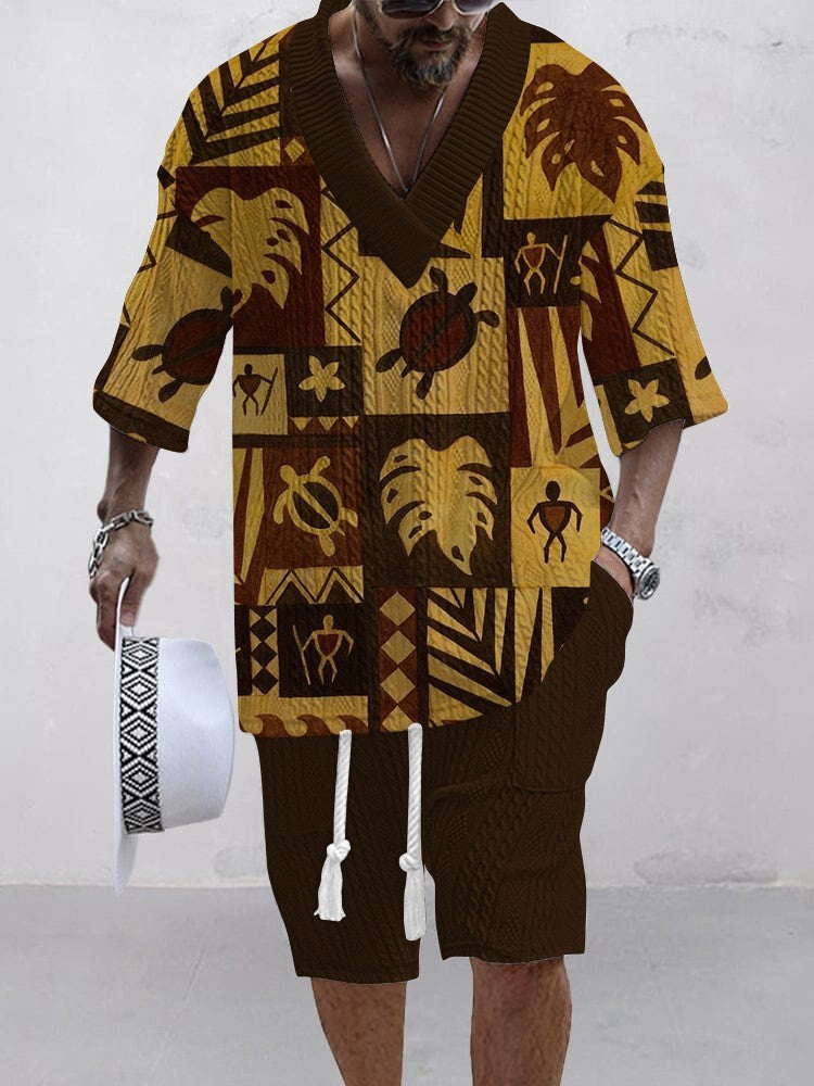 Men's Fashionable Jacquard Suit