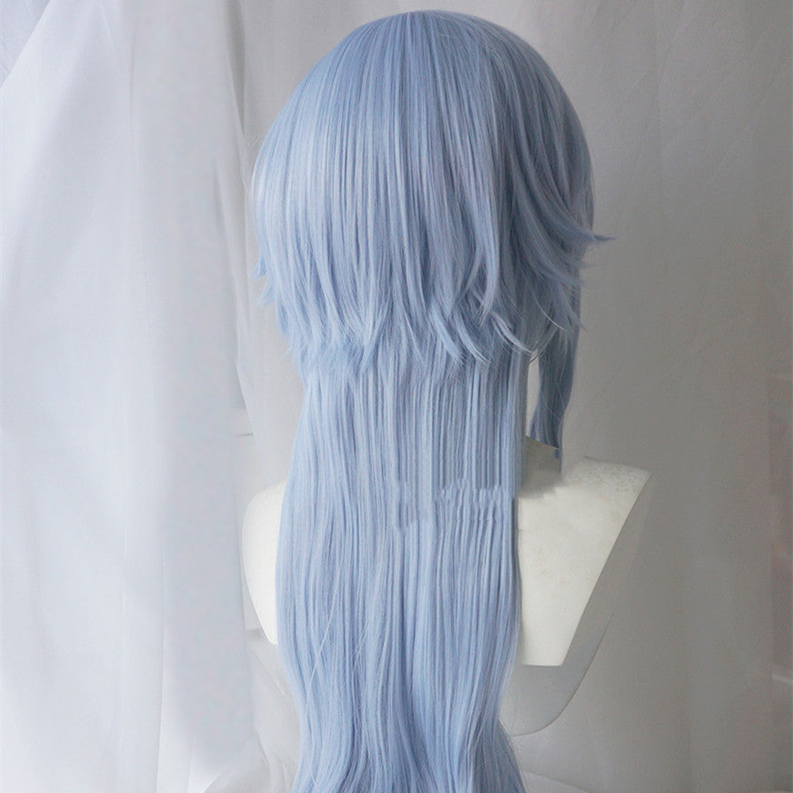 Gradient Natural Microvolume Simulation Scalp Cosplay Wig