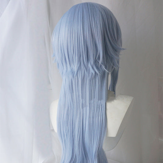 Gradient Natural Microvolume Simulation Scalp Cosplay Wig