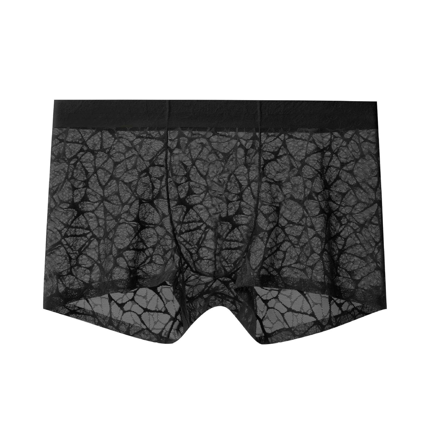 Thin Lace Leopard Jacquard Men's Underwear