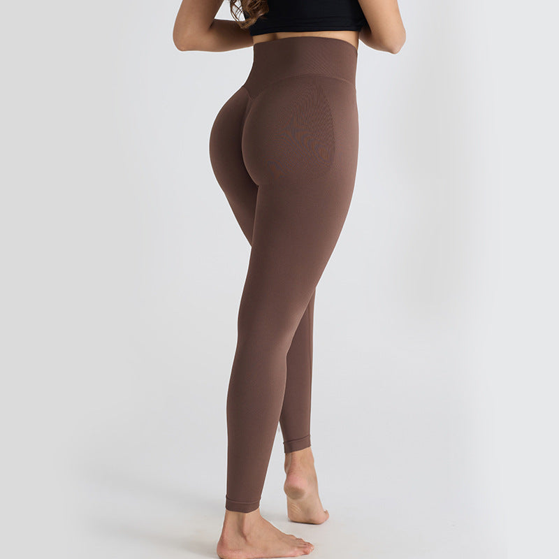 High Waist Workout Trousers High Elastic Sports Outdoor Yoga Clothes